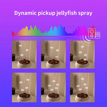Load image into Gallery viewer, Dynamic Multi Spray Desktop Flame Humidifier with Remote & Color Light