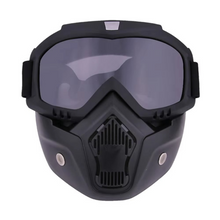 Load image into Gallery viewer, Dustproof Adjustable Motorcycle Goggles with Breathable Full Face Protection