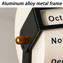 Load image into Gallery viewer, Perpetual Flip Desktop Calendar with Rotating Date and Week Display