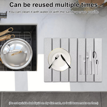 Load image into Gallery viewer, Quick Drying Diatom Mat for Bathroom and Kitchen