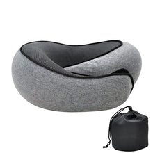 Load image into Gallery viewer, Luxury Memory Foam Travel Neck Pillow