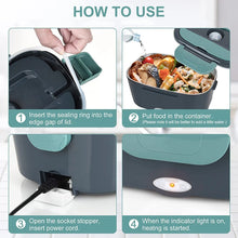 Load image into Gallery viewer, 60W Electric Lunch Box Food Warmer