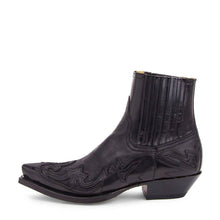 Load image into Gallery viewer, Womens Pointed Toe Western Boots with Embroidered Shaft and Cushioned Insole