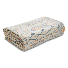 Load image into Gallery viewer, Reversible Cotton Throw Blanket, Dual-Sided Cozy Comfort
