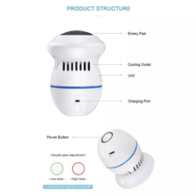 Load image into Gallery viewer, Electric Foot Callus Remover with Vacuum Function