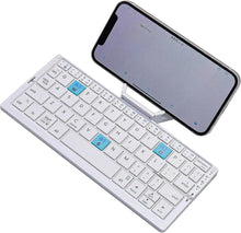 Load image into Gallery viewer, Foldable Bluetooth Keyboard with Magnetic Stand for Tablets