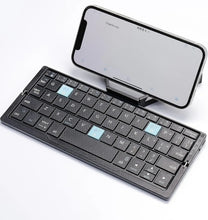 Load image into Gallery viewer, Foldable Bluetooth Keyboard with Magnetic Stand for Tablets