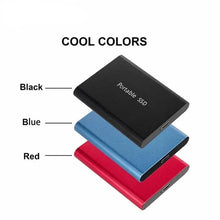 Load image into Gallery viewer, SSD External Hard Drive