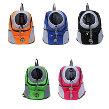 Load image into Gallery viewer, Double Shoulder Cat Carrier Backpack | Breathable Dog Carrier Bag