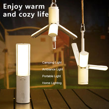 Load image into Gallery viewer, Folding Camping Lantern with 3 Light Modes