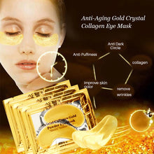 Load image into Gallery viewer, 100 Pcs Gold Collagen Eye Mask