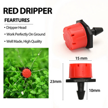 Load image into Gallery viewer, Drip Irrigation Kit with Digital Timer, Pressure Regulator and Adjustable Drip Heads