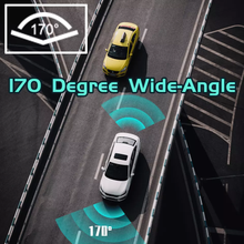 Load image into Gallery viewer, 4" Touch Screen Front and Rear Dash Cam
