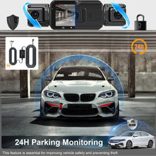 Load image into Gallery viewer, Four Camera Car Dash Cam with Infrared Night Vision and App Control
