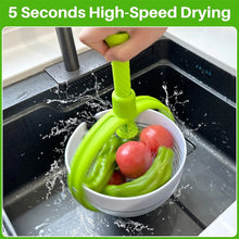 Load image into Gallery viewer, 2 in 1 Salad Spinner Colander