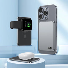 Load image into Gallery viewer, 10000mAh Thin Magnetic Wireless Power Bank Portable Magsafe Charger