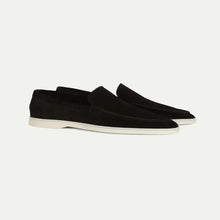Load image into Gallery viewer, Slip-On Suede Loafers with Hand Stitched Craftsmanship and Padded Collar