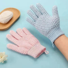 Load image into Gallery viewer, Five-Finger Exfoliating Gloves