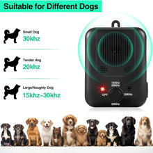 Load image into Gallery viewer, Ultrasonic Dog Bark Stopper