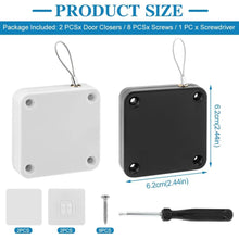 Load image into Gallery viewer, Punch-Free Automatic Door Closer | Adjustable Door Stopper