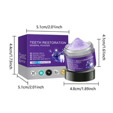 Load image into Gallery viewer, Purple Teeth Whitening Toothpaste and Powder Set