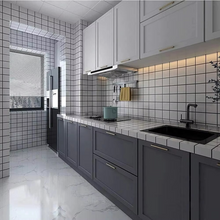 Load image into Gallery viewer, Pure Black Matte Waterproof Removable Self Adhesive Wallpaper for Walls and Furniture