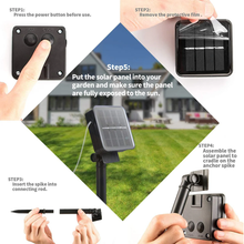 Load image into Gallery viewer, Solar Powered Waterproof Crystal Globe Lights
