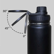 Load image into Gallery viewer, Insulated Stainless Steel Water Bottle with Phone Holder – 750ml