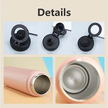 Load image into Gallery viewer, Insulated Stainless Steel Water Bottle with Phone Holder – 750ml