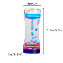 Load image into Gallery viewer, Color Liquid Hourglass Timer – Relaxing Sensory Toy