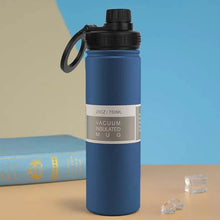 Load image into Gallery viewer, Insulated Stainless Steel Water Bottle with Phone Holder – 750ml