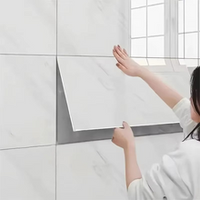 Load image into Gallery viewer, Self Adhesive Marble Tile Stickers for Kitchen and Bathroom Walls and Floors