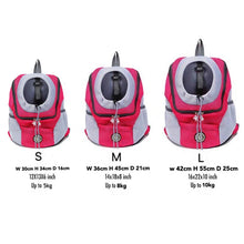 Load image into Gallery viewer, Double Shoulder Cat Carrier Backpack | Breathable Dog Carrier Bag