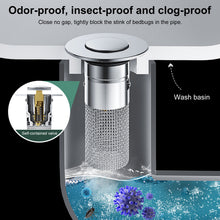 Load image into Gallery viewer, Stainless Steel Anti-Clog Drain Filter