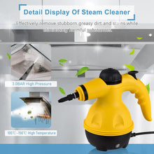Load image into Gallery viewer, Handheld Steam Cleaner – High-Temperature Carpet & Vehicle Steam Cleaner