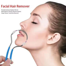 Load image into Gallery viewer, Manual Facial Hair Remover Spring Epilator