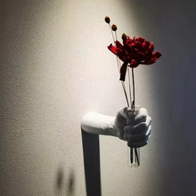 Load image into Gallery viewer, Modern Geometric Resin Wall Vase for Elegant Room Decoration