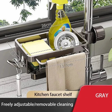 Load image into Gallery viewer, Premium Aluminum Sink Organizer