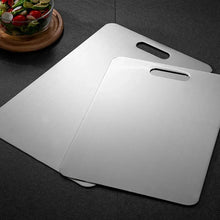 Load image into Gallery viewer, Stainless Steel Cutting Board – Durable Chopping Board for Kitchen