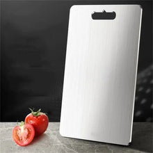 Load image into Gallery viewer, Stainless Steel Cutting Board – Durable Chopping Board for Kitchen