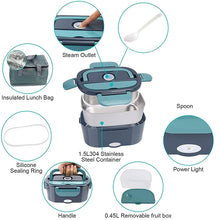 Load image into Gallery viewer, 60W Electric Lunch Box Food Warmer
