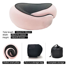 Load image into Gallery viewer, Luxury Memory Foam Travel Neck Pillow