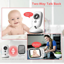 Load image into Gallery viewer, Wireless Baby Monitor with Voice Intercom & Temperature Tracking