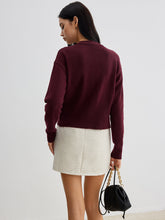 Load image into Gallery viewer, Button Front Knit Cardigan with Regular Fit and Medium Stretch