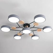 Load image into Gallery viewer, Energy Efficient Semi Flush Ceiling Light LED Chandelier - Image 34