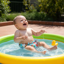 Load image into Gallery viewer, Reusable Adjustable Baby Swim Diaper Waterproof Cloth Pool Pant