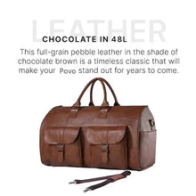Load image into Gallery viewer, Convertible Garment Duffle Bag with Dual Buckles and Shoe Compartment
