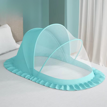 Load image into Gallery viewer, Foldable Baby Crib with Mosquito Net and Soft Mattress Set