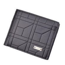 Load image into Gallery viewer, Men's Plaid Wallet, Large Capacity Fashion Design