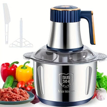 Load image into Gallery viewer, Stainless Steel Meat Grinder and Vegetable Chopper, Multifunctional Kitchen Machine